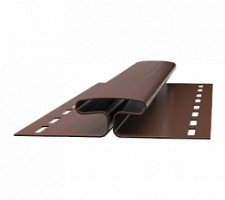 H-профиль соединительный Технониколь Оптима коричневый (Каштан)