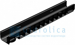 Лоток водоотводный Gidrolica Standart ЛВ-10.14,5.10 - пластиковый