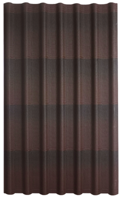 Черепица Ондулин коричневый 1,95×0,95 м