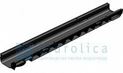 Лоток водоотводный Gidrolica Standart ЛВ-10.14,5.06 - пластиковый
