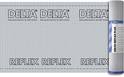 DELTA-REFLEX пароизоляционная плёнка с алюминиевым рефлексным слоем 75м2